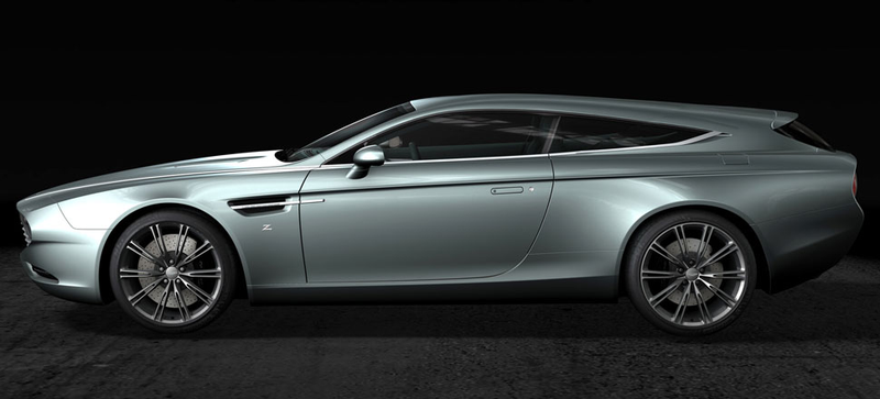Illustration for article titled The Aston Martin Virage Shooting Brake Zagato Is Barely A Shooting Brake